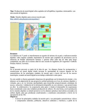 Proyecto De Murales Digitales 5º