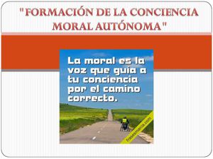 Formacion De La Conciencia Moral Autonoma