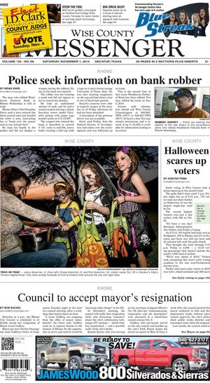 Saturday, November 1, 2014