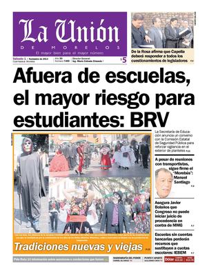 La Unión de Morelos 01 Noviembre 2014