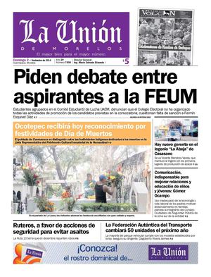 La Unión de Morelos 02 Noviembre 2014