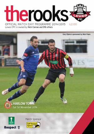 Lewes v Harlow Town
