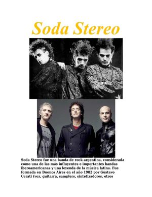 Soda Stereo