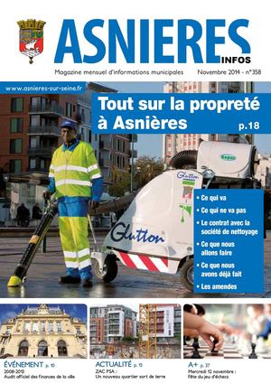 Asnières Info n°358 Novembre 2014