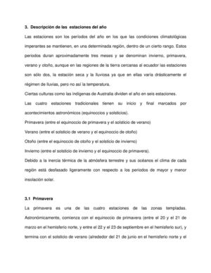 Estaciones Del Año