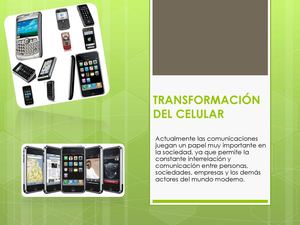 Transformación Del Celular