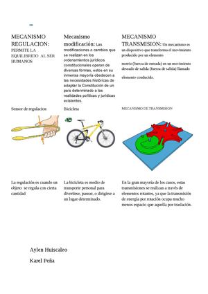 Mecanismo Regulacion