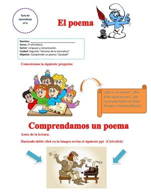 Guía Poema N°6