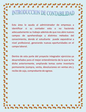 Introduccion De Contabilidad