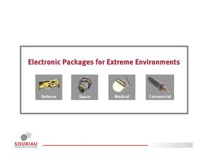 Electronic Packaging For Extreme Environments