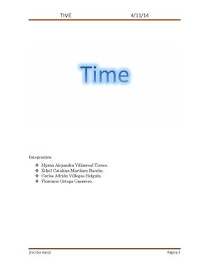 Time(parkour)