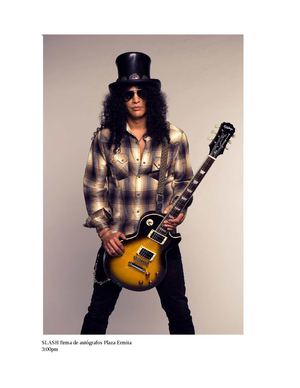 Slash ¡¡Firma De Autografos!!