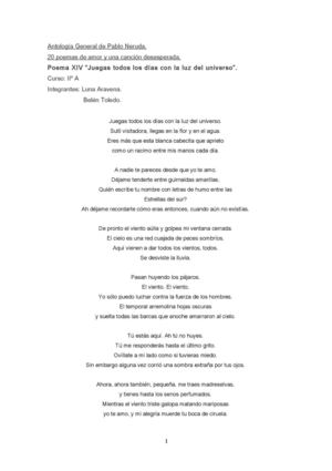 Antología General De Pablo Neruda