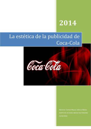 La éTica De La Publicidad De Coca Cola 2