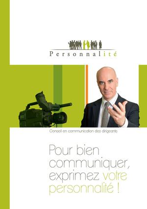 Brochure Institutionnelle Personnalite