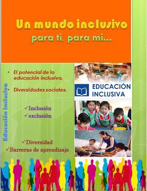 educación inclusiva