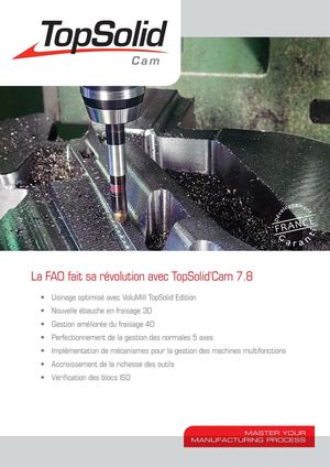 Flyer TopSolid'Cam 7.8
