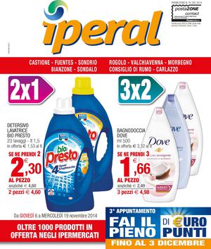 Volantino Iperal Iper Dal 6 Al 19 Novembre