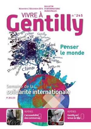 Vivre à Gentilly N°245 - Novembre-Décembre 2014