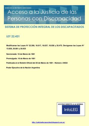 Ley 22.431
