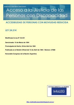 Ley 24. 314