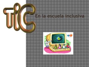 Lasticsenlaescuelainclusiva 120414115808 Phpapp02