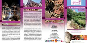 Plan de Kaysersberg en Alsace