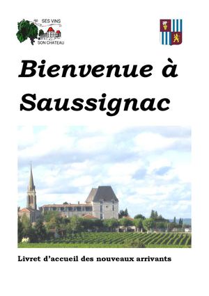 Livret D'accueil Saussignac
