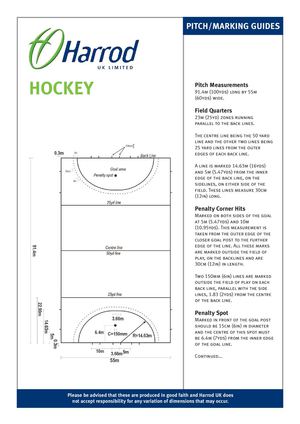 Hockey Line Markings