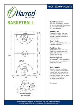 Basketball Line Markings