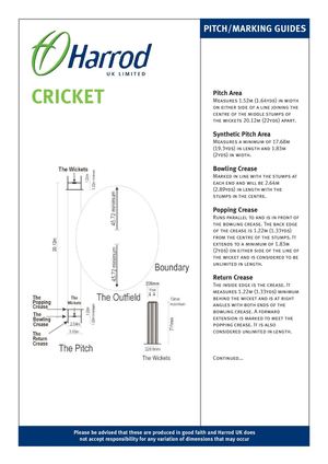 Cricket Line Markings