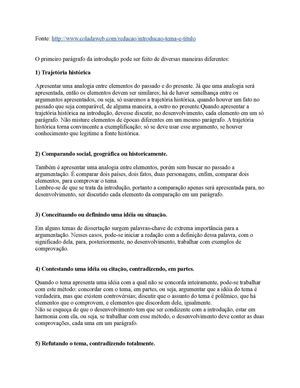 Como Criar Uma Introdução