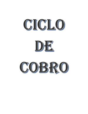 Ciclo De Cobro