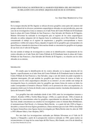 Geoglifos Paracas Tardío