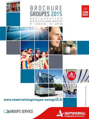 Brochure Groupes Autogrill 2015