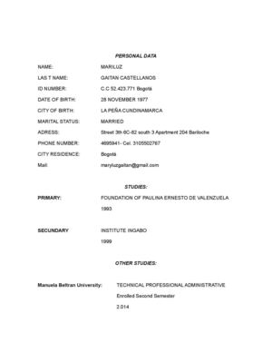 Cv Mariluz Gaitán Castellanos