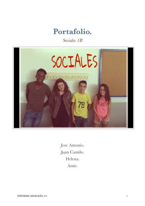 Portfolio De trabajo de la tierra