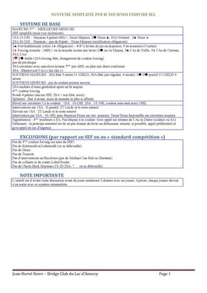 Systeme Simplifié Pour Individuel