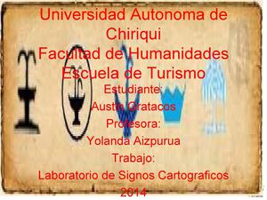 Laboratorio De Signos Cartograficos