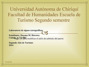 Laboratorio Signos Cartográficos