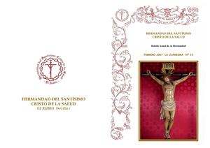 Boletín de la Hermandad Cristo de la Salud El Rubio 2007