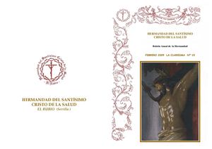 Boletín de la Hermandad del Cristo de la Salud El Rubio 2009
