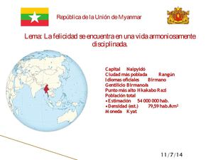 MYANMAR 2014 EXPO