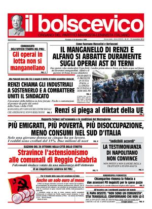 Il Bolscevico - 13 novembre 2014