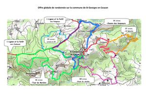 Randonnée à St Georges En Couzan