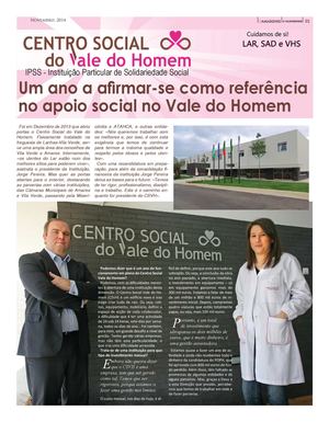 O Vilaverdense / O Amarense - Suplemento Centro Social Vale do Homem