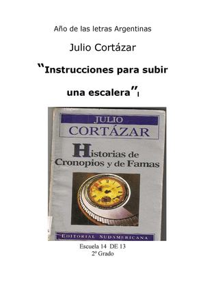 Como Cortázar inventamos instrucciones