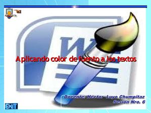 Clase 6 Iiibim Word Primer Prim