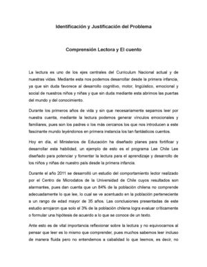 Identificación Y Justificación Del Problema