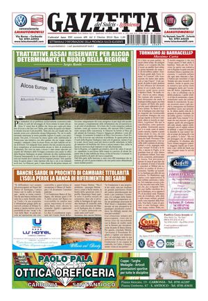 Gazzetta del Sulcis Iglesiente N°691 del 2 Ottobre 2014